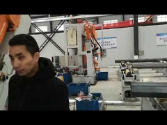 Machine de soudage à fermeture CNC pour poteau lumineux HM800/14000