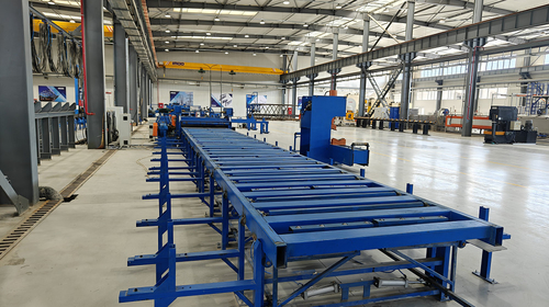 Dernières nouvelles de l'entreprise sur La ligne de production de poteaux automatiques la plus avancée est mise en service avec succès au Tadjikistan
