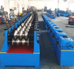 qualité  Three Waves 2.5mm Guardrail Roll Forming Machine usine