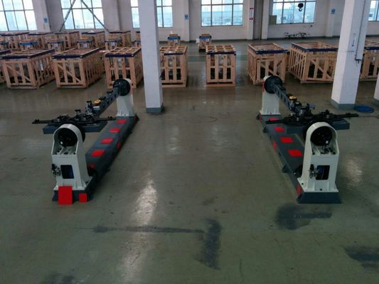 Bras robotique industriel de laser de fibre argentée en aluminium d'acier inoxydable en métal