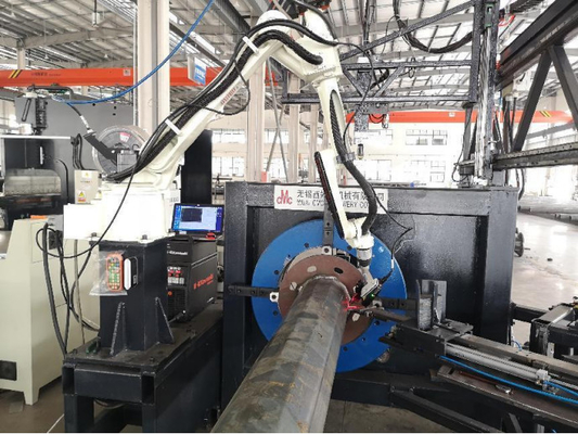 machine de soudure robotique 2000mm automatique de 350mm pour Polonais léger