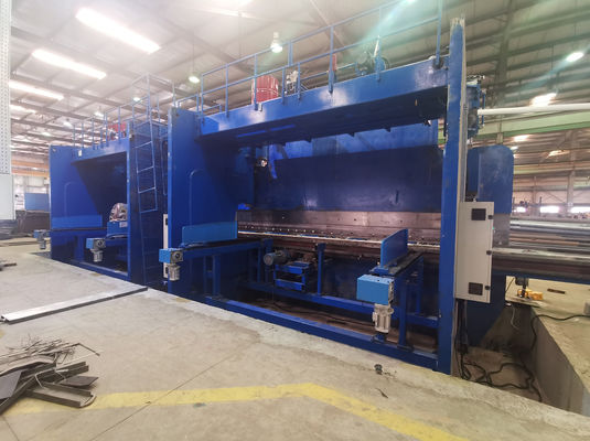 1600 tonnes de force de travail de frein à pression en tandem CNC, réalisation de mât et de monopole