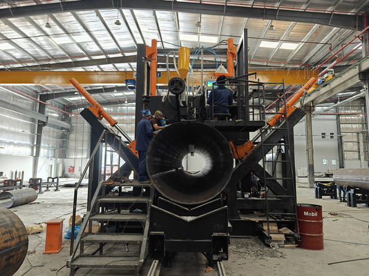 HM1200/12000 Highmast et machine de soudage à couture monopole