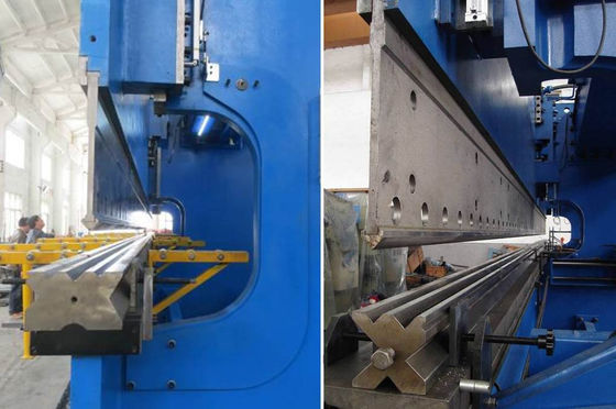 Travail lourd de la métallurgie CNC frein hydraulique de presse avec 400L capacité du réservoir d'huile 200T Max. pression et course réglable