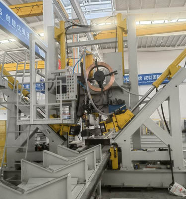 HM1600/12000 Machine de soudage à fermeture pour mât élevé / pôle mono / pôle de communication