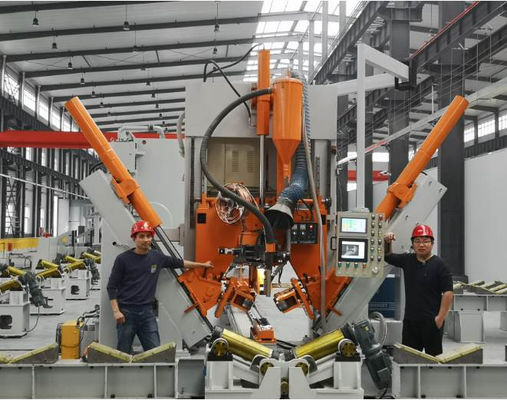 Good price Machine à souder pour poteaux d'éclairage modèle HM11000 pour mâts et monomat en ligne