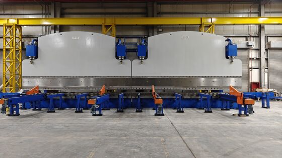 12000KN CNC Tandem Press Brake 2×6000 mm pour l' acier 14 mm