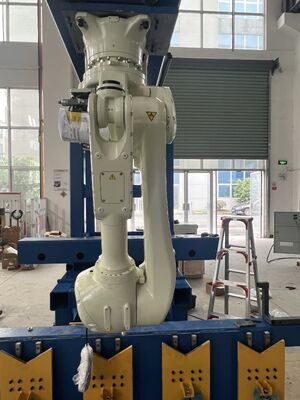 Soudure laser Robotique robotique automatisée par blanc de machine de soudure