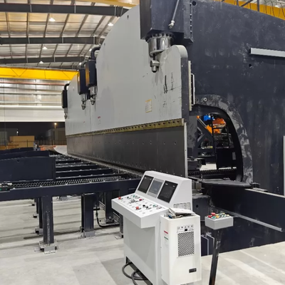 Frein à pression hydraulique CNC de 400 tonnes avec longueur de fonctionnement de 8000 mm et commande DELEM DA53T