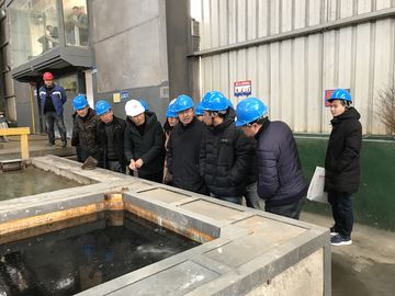 Ligne 6m quadruple de pouce X du processus 6 de HDG, équipement de galvanisation d'immersion chaude 