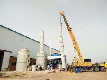 équipement de galvanisation d'immersion chaude de réservoir de zinc de 7.0x1.2x2.2m avec le système de protection de l'environnement
