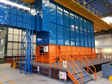 équipement de galvanisation d'immersion chaude de réservoir de zinc de 7.0x1.2x2.2m avec le système de protection de l'environnement