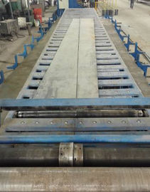 Découpeuse automatique de chandelle, chaîne de production de poteau de réverbère de 12000mm