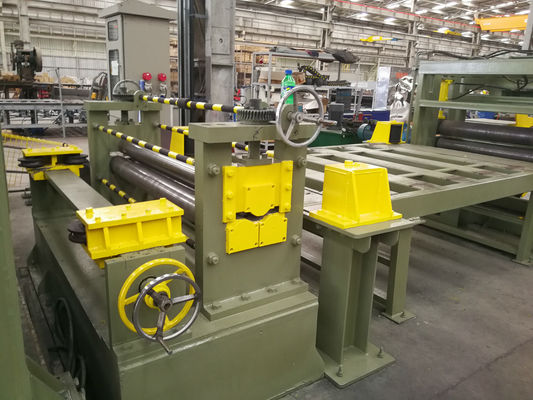 4x1600 haute bobine en acier de la précision 37kw fendant la ligne