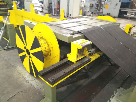 4x1600 haute bobine en acier de la précision 37kw fendant la ligne