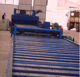 Découpeuse biseautée pour la production de poteau d'éclairage fendant la feuille dans 3 morceaux ou 2 morceaux