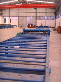 Découpeuse biseautée pour la production de poteau d'éclairage fendant la feuille dans 3 morceaux ou 2 morceaux