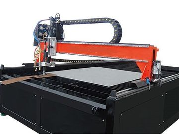 Ajournez le type la découpeuse 1500mm, 2000mm en métal de plasma de commande numérique par ordinateur de haute précision