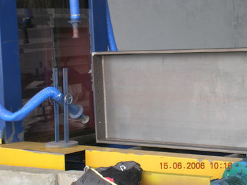 Machine de nettoyage de grenaillage de plaque d'acier de convoyeur de rouleau de rendement élevé pour le détartrage