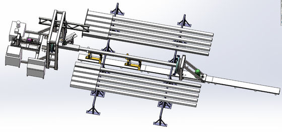 MACHINE DE SOUDURE D'EMBASE DE ROBOT ET DE COMBINAISON DE COUPE DE PORTE