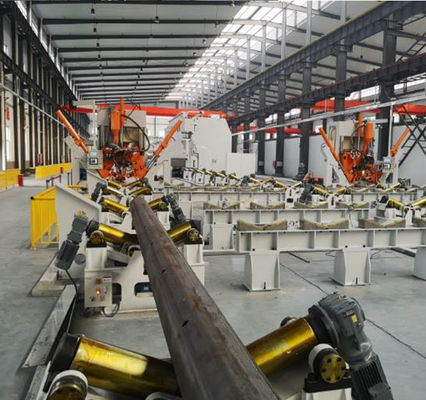 Machine modèle de Fermer-soudure de HM800-14000 Polonais léger pour le haut mât unipolaire